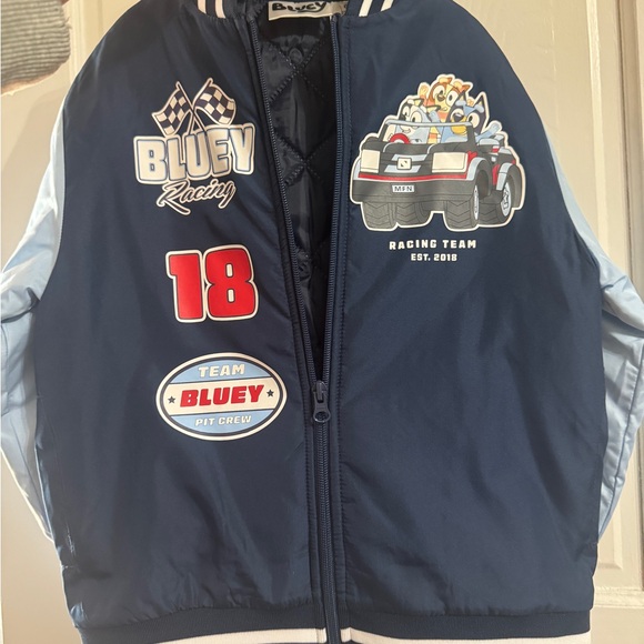 Bluey Racing Team Bomber Jacket - Picture 4 of 5